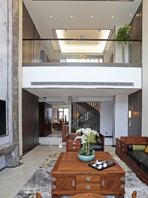 如果你有个复式楼,客厅别挑空!一不小心就装出别墅范,大气!