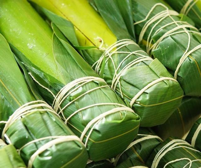 竹筒粽子米香竹叶香粽叶特别新鲜久食不腻