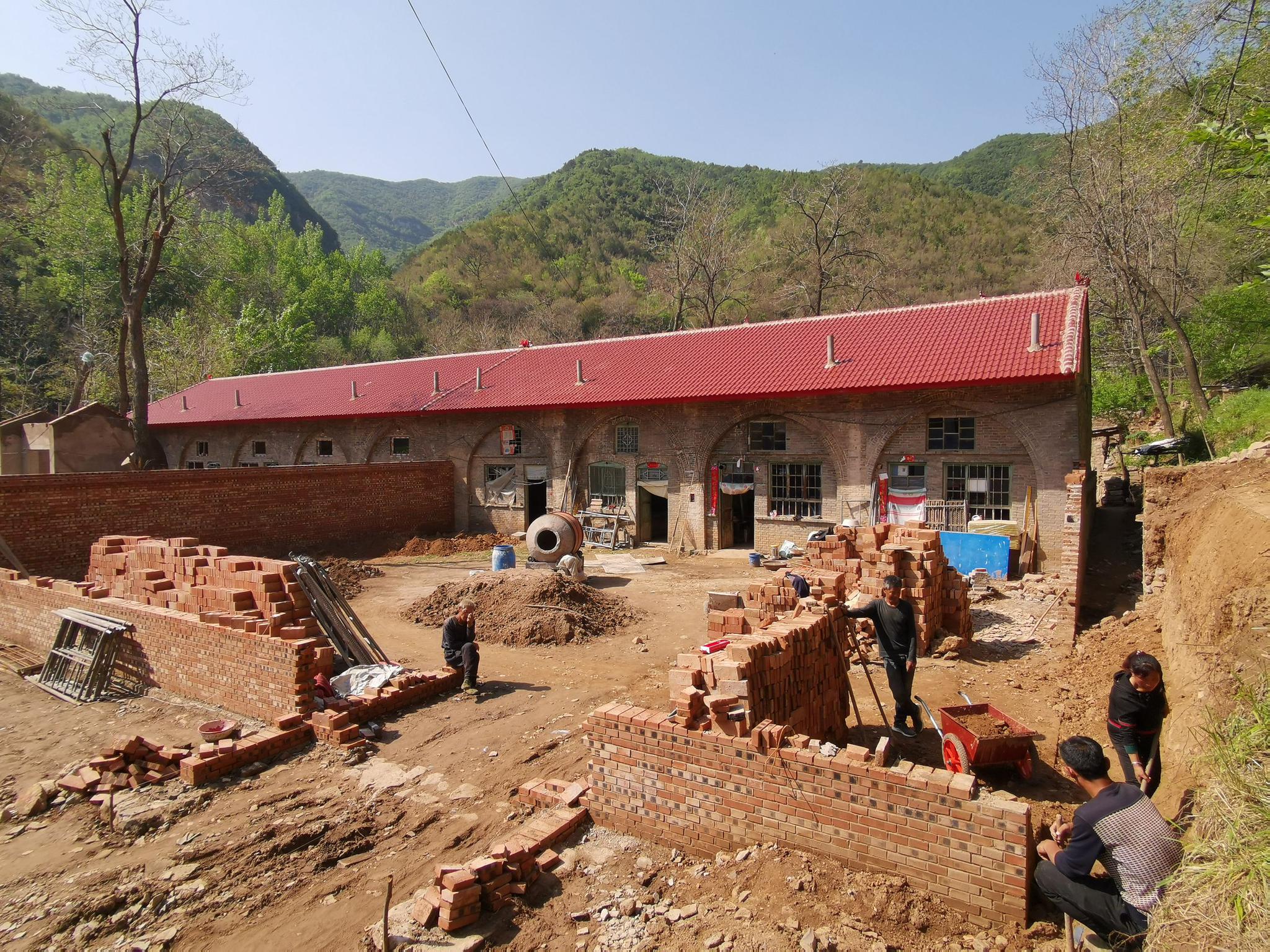 山西农村堂兄弟合伙建新房共用砖瓦水泥结算办法很有意思