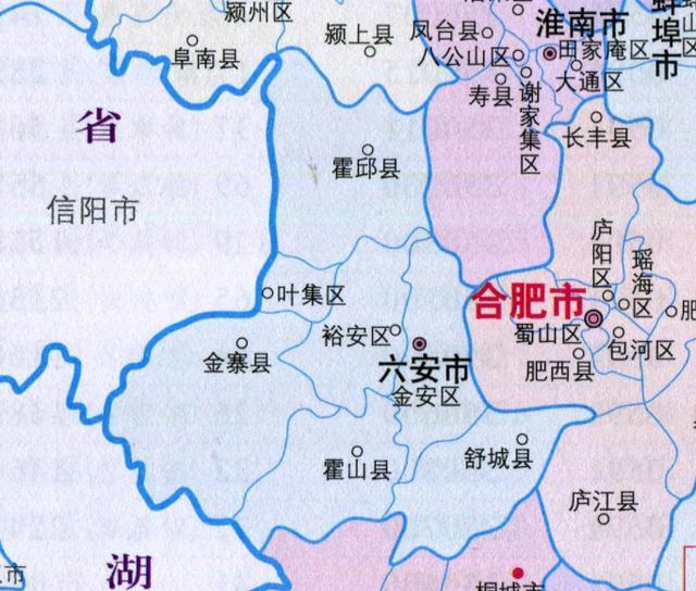 六安7区县人口一览霍邱县163万裕安区104万