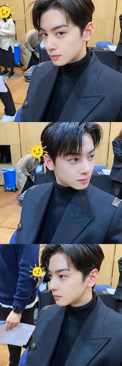 车银优发照秀帅气容貌 侧颜精致皮肤细嫩|韩国艺人|近照|容貌_新浪新