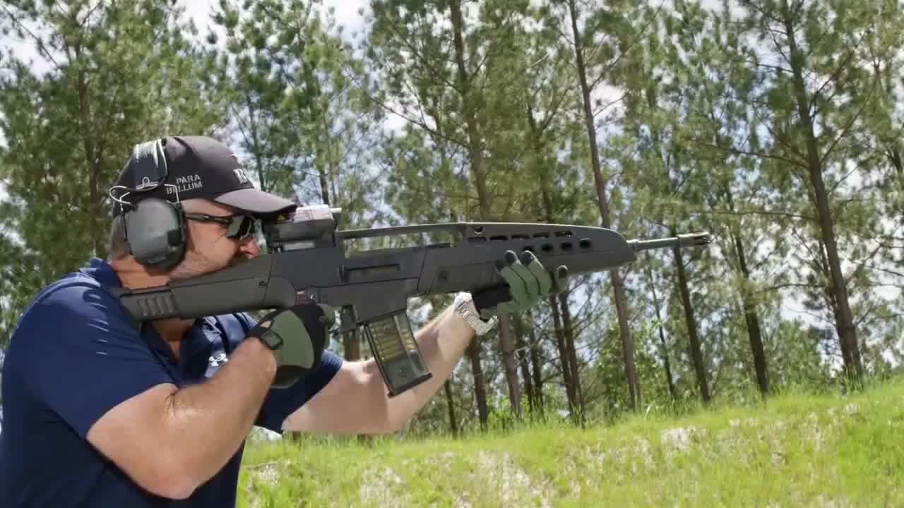 现实中的hk xm8轻型突击步枪,快来围观一下