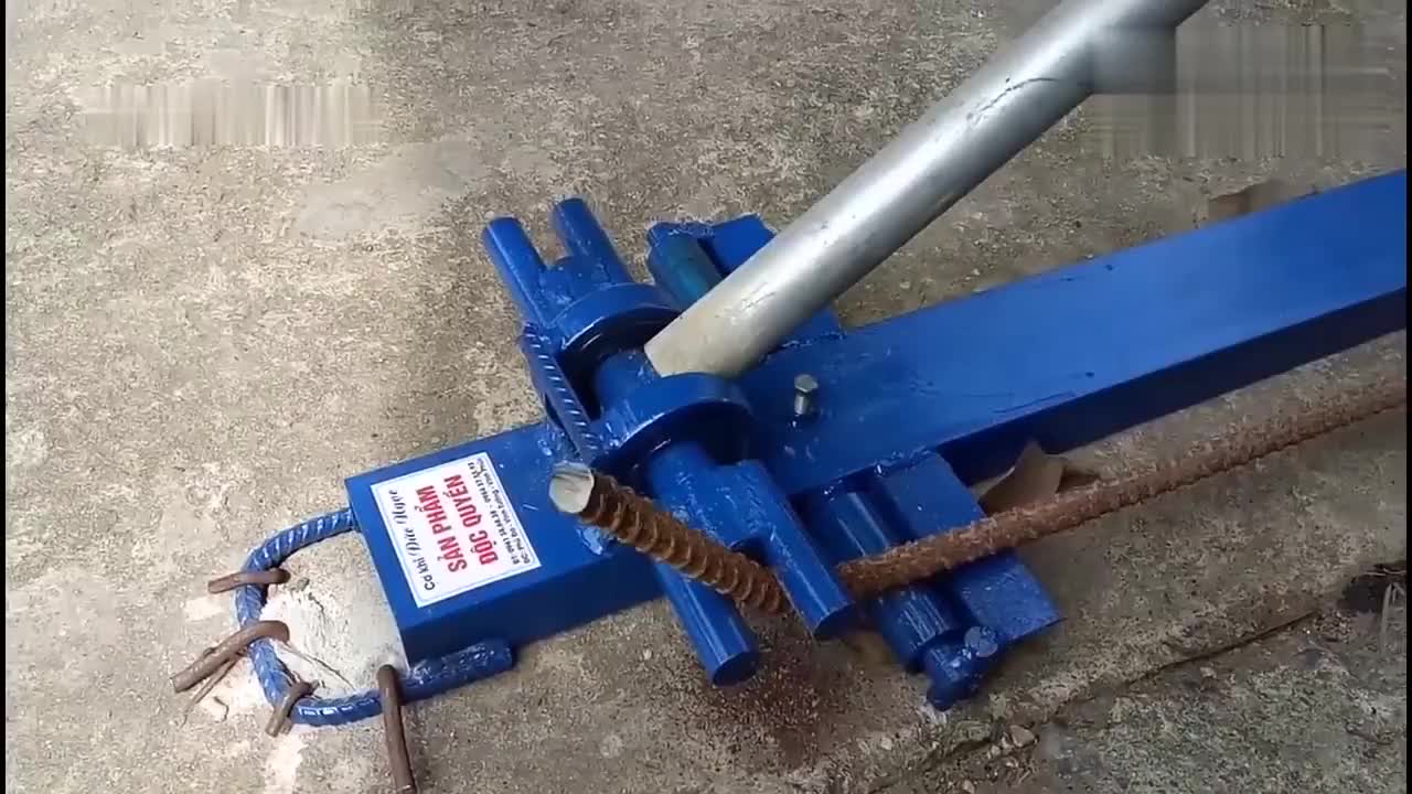 如何自己制作一个强劲的钢筋折弯神器