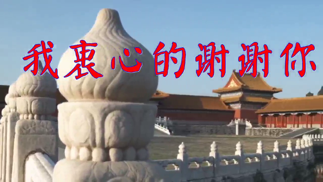 《我衷心的谢谢你》,旋律太美,吸睛无数