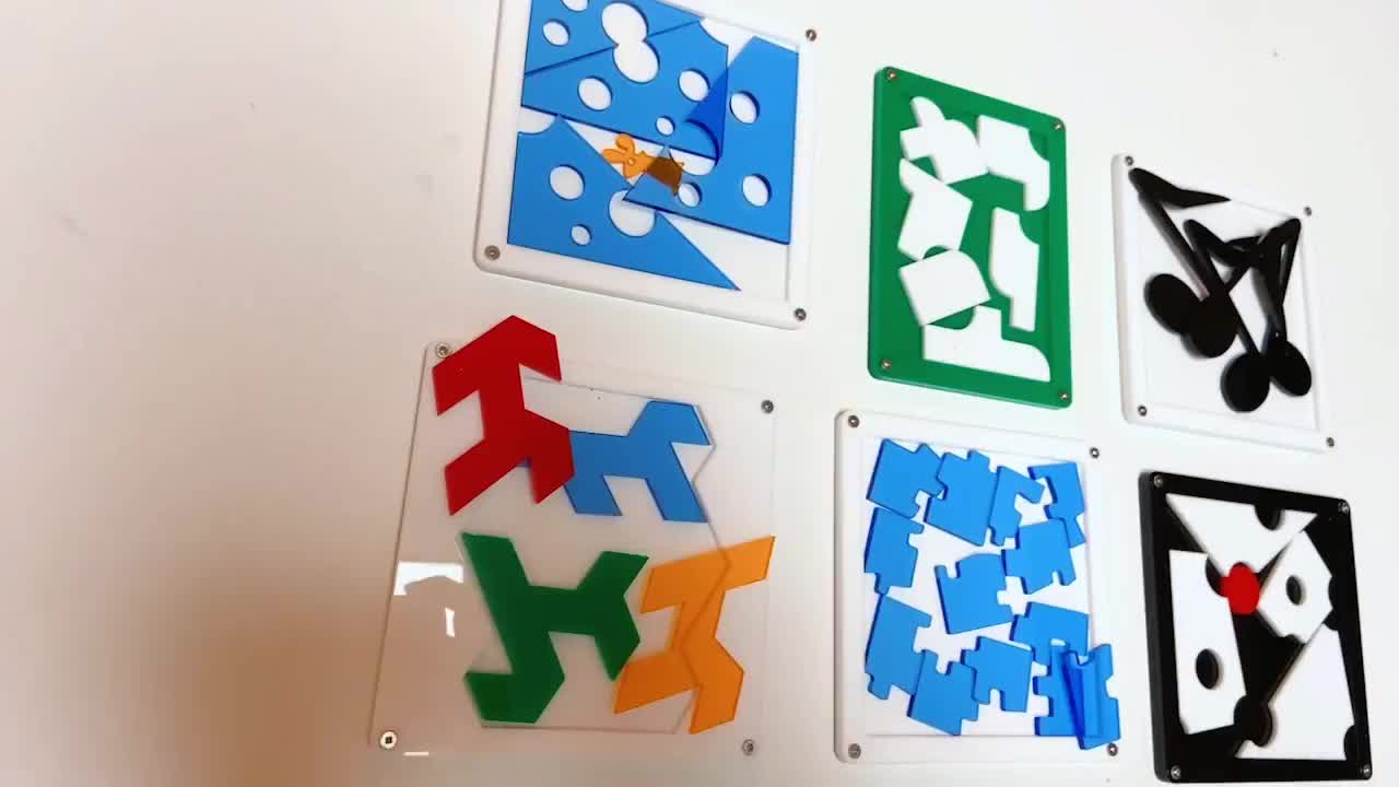 高难度烧脑拼图pk小马拼图vs碎片拼图碎了也能拼成无硼砂