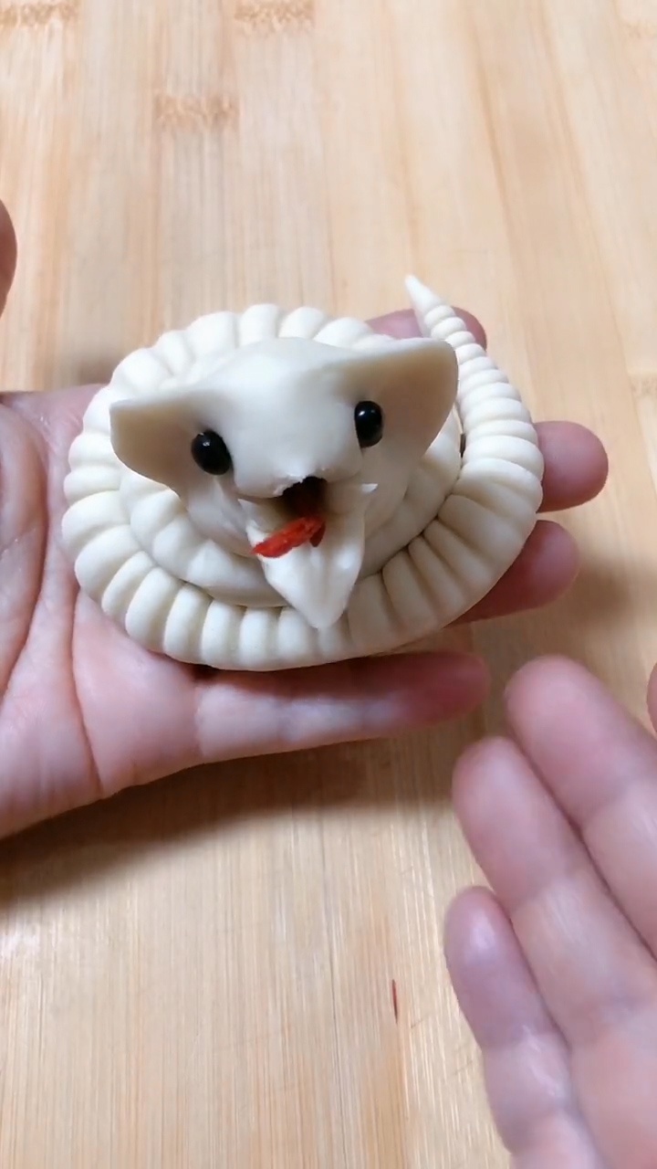 哄孩子神器,面食小动物眼镜蛇!