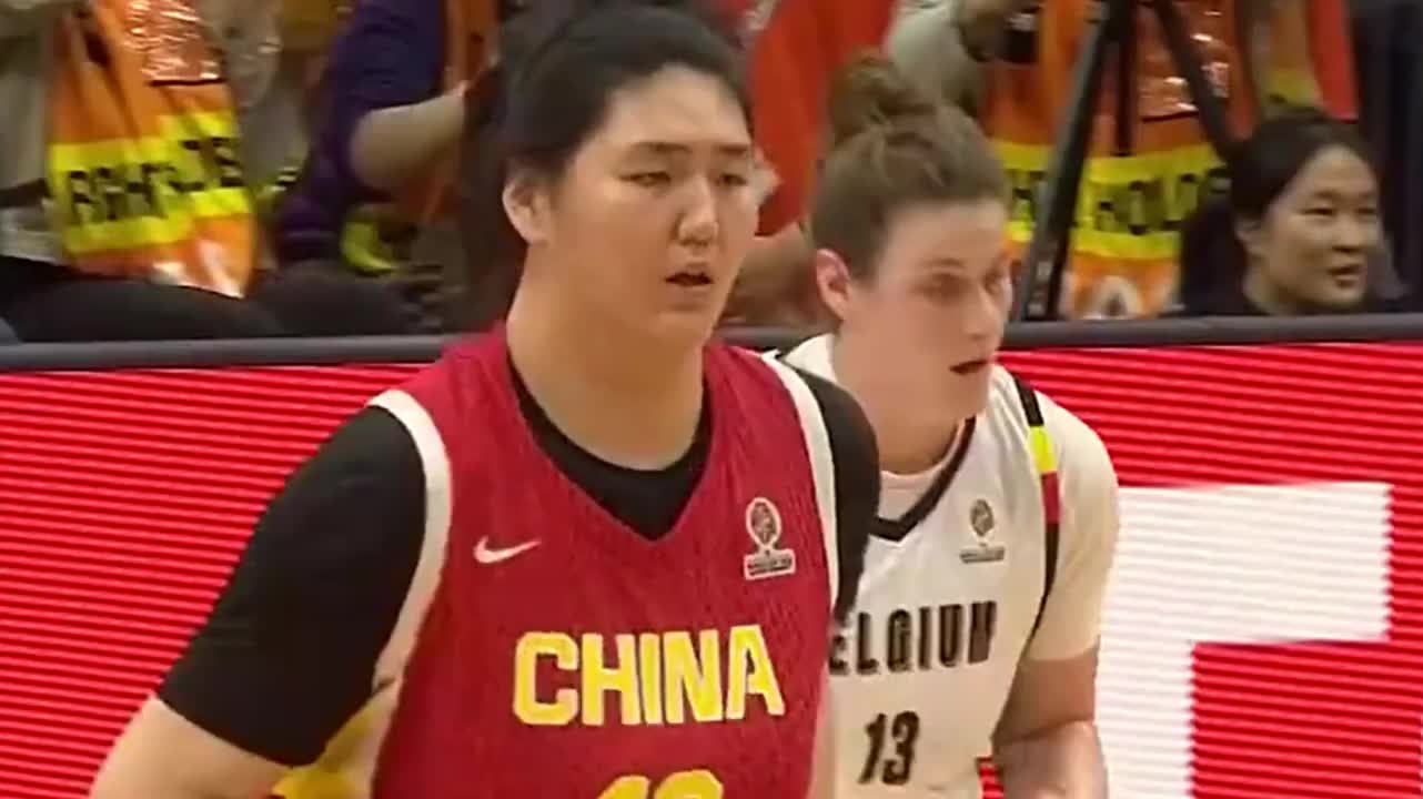 万万没有想到！面对比利时，2米26张子宇打出了巨星水平