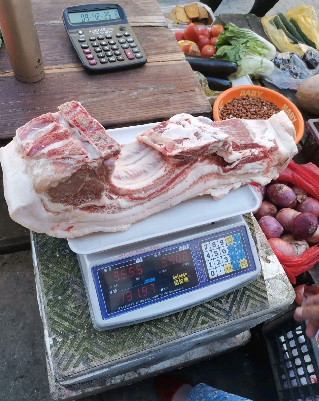 你家乡肉价多少呢?你一般买肉会买多少呢