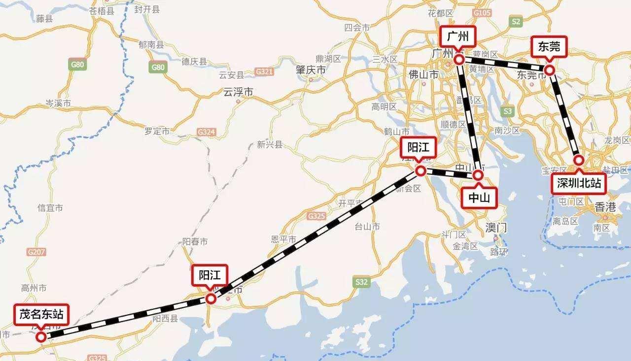 广东建设的一条铁路大动脉,将串联起珠三角和粤西7大城市|大动脉|珠