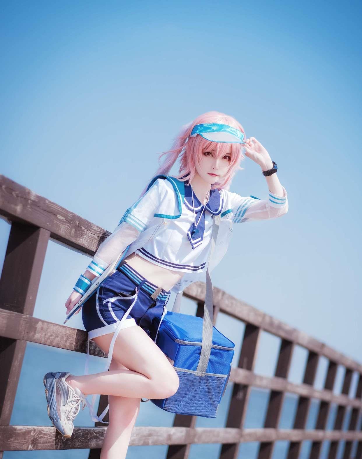 安塞尔cos精美图册碧海蓝天明眸善睐