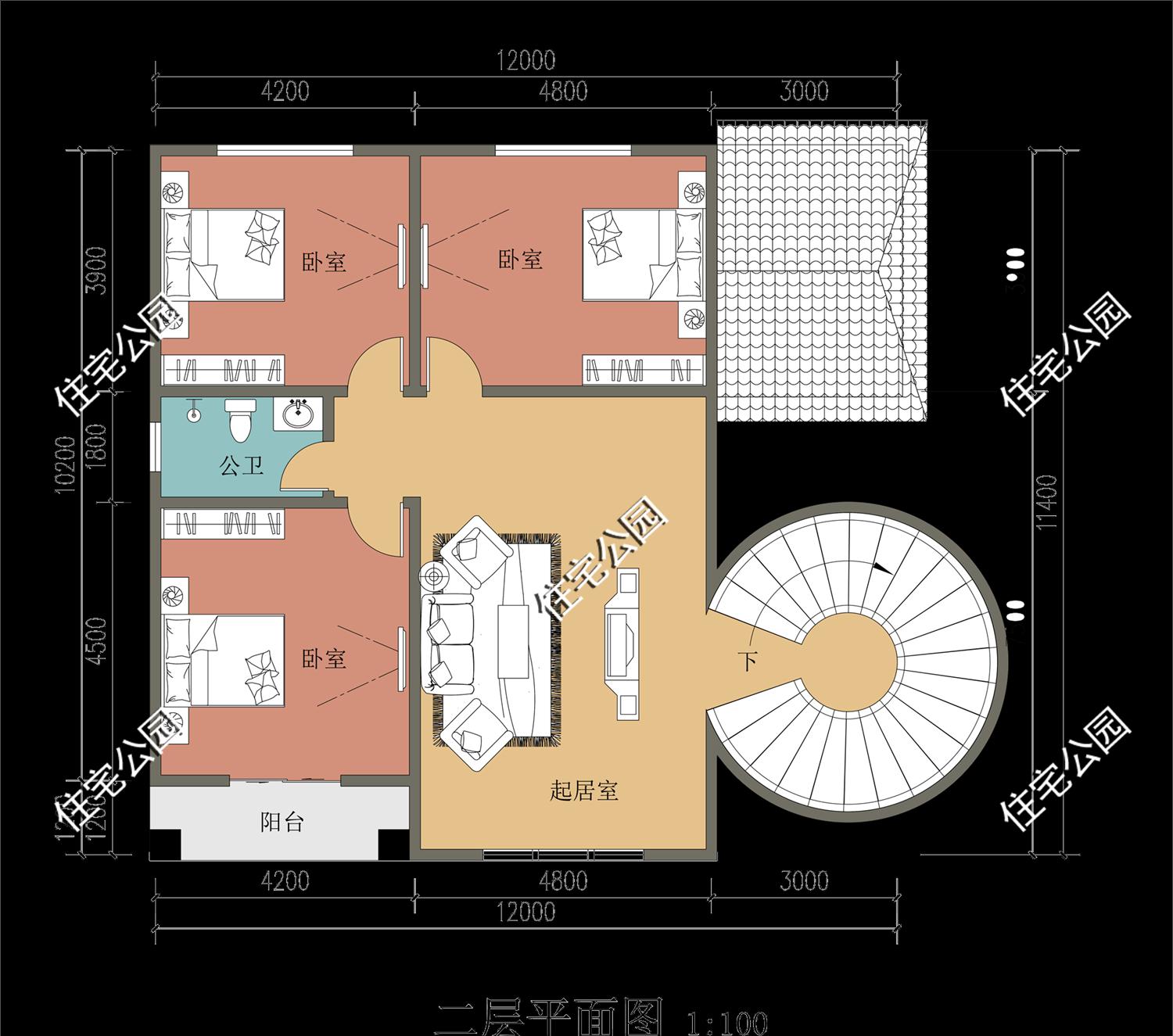 农村盖房做旋转楼梯是真实用还是浪费钱看看过来人都怎么说