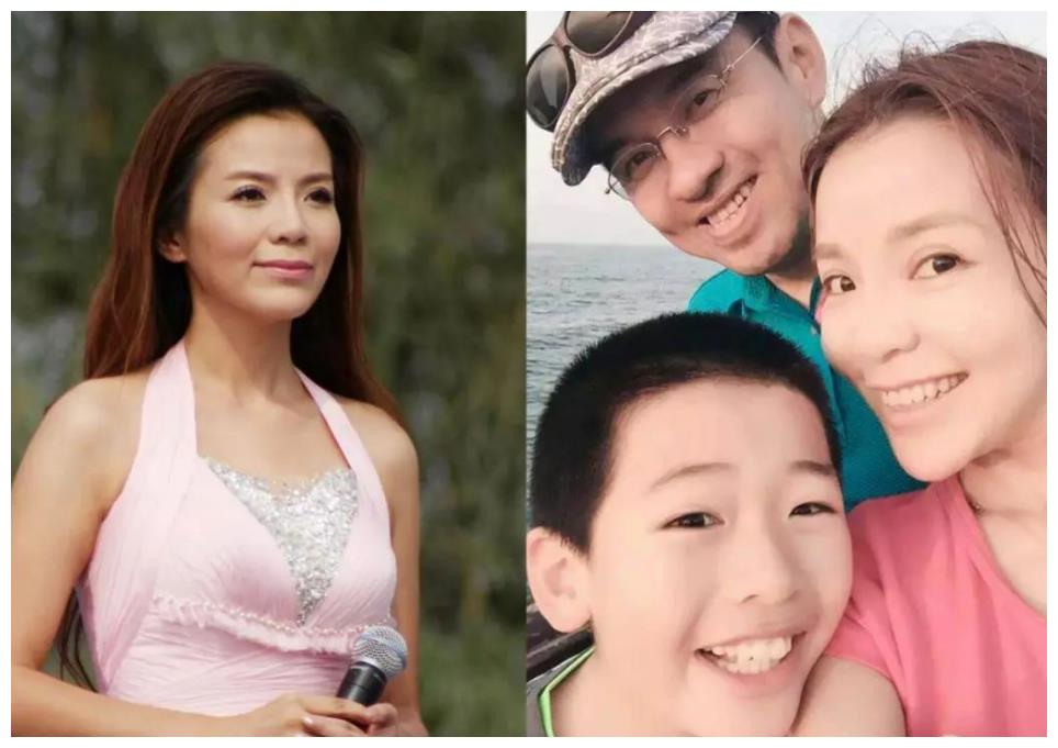 46岁央视主持朱迅15岁儿子人高马大模样像极了老公王志