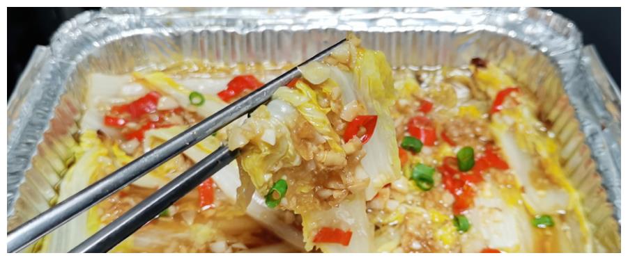 烧烤摊卖的锡纸娃娃菜教你在家自己做配方做法看这里