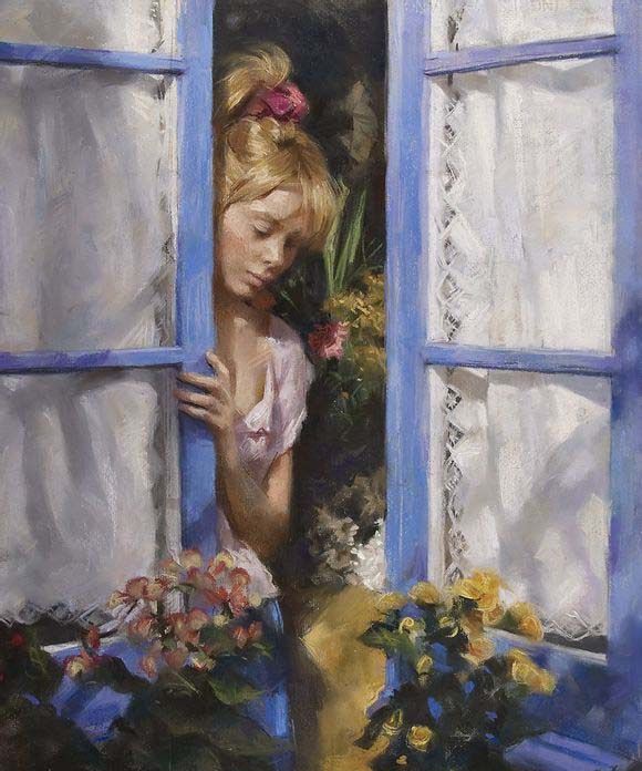 美好的时光——vicente romero人物油画作品欣赏_高清图集_新浪网