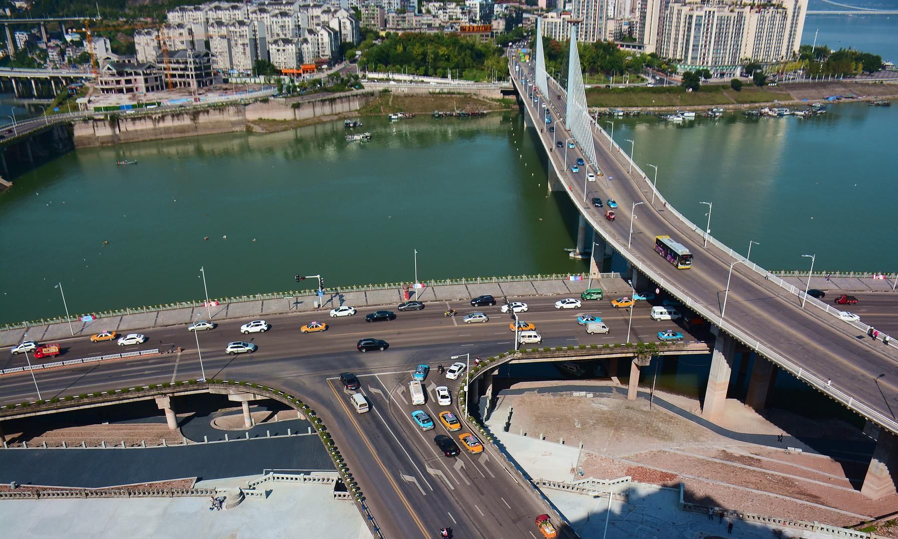 风光摄影:万州万安大桥