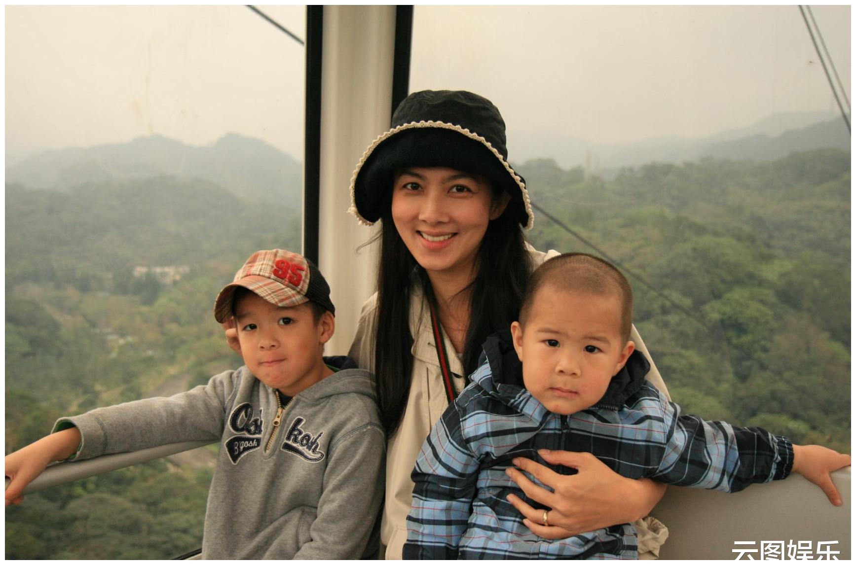 47岁钱韦杉近况嫁篮球队员生2子生活低调14岁长子身高超1米84