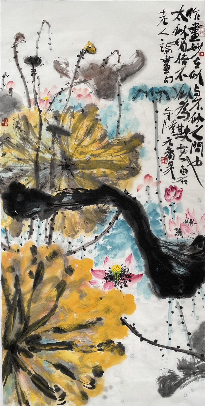 翰墨迎春风丹青庆新岁著名画家王昊祝全国人民新年快乐