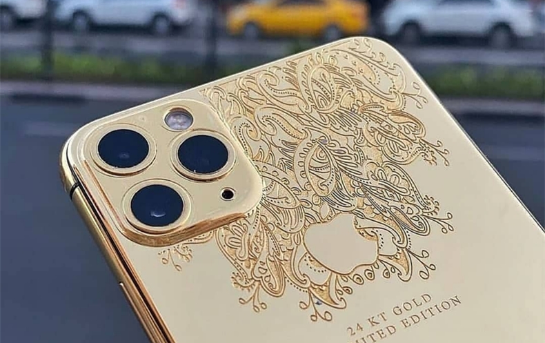 iphone12黄金版开始接受定制,售价高达16万起,回归经典外观设计