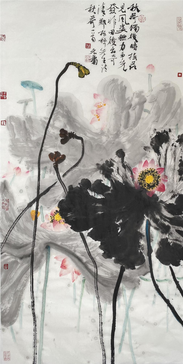 翰墨迎春风丹青庆新岁著名画家王昊祝全国人民新年快乐