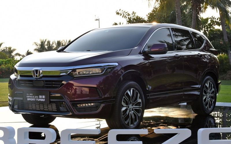 皓影是本田生产的一款大型suv.它的力量不容小觑.