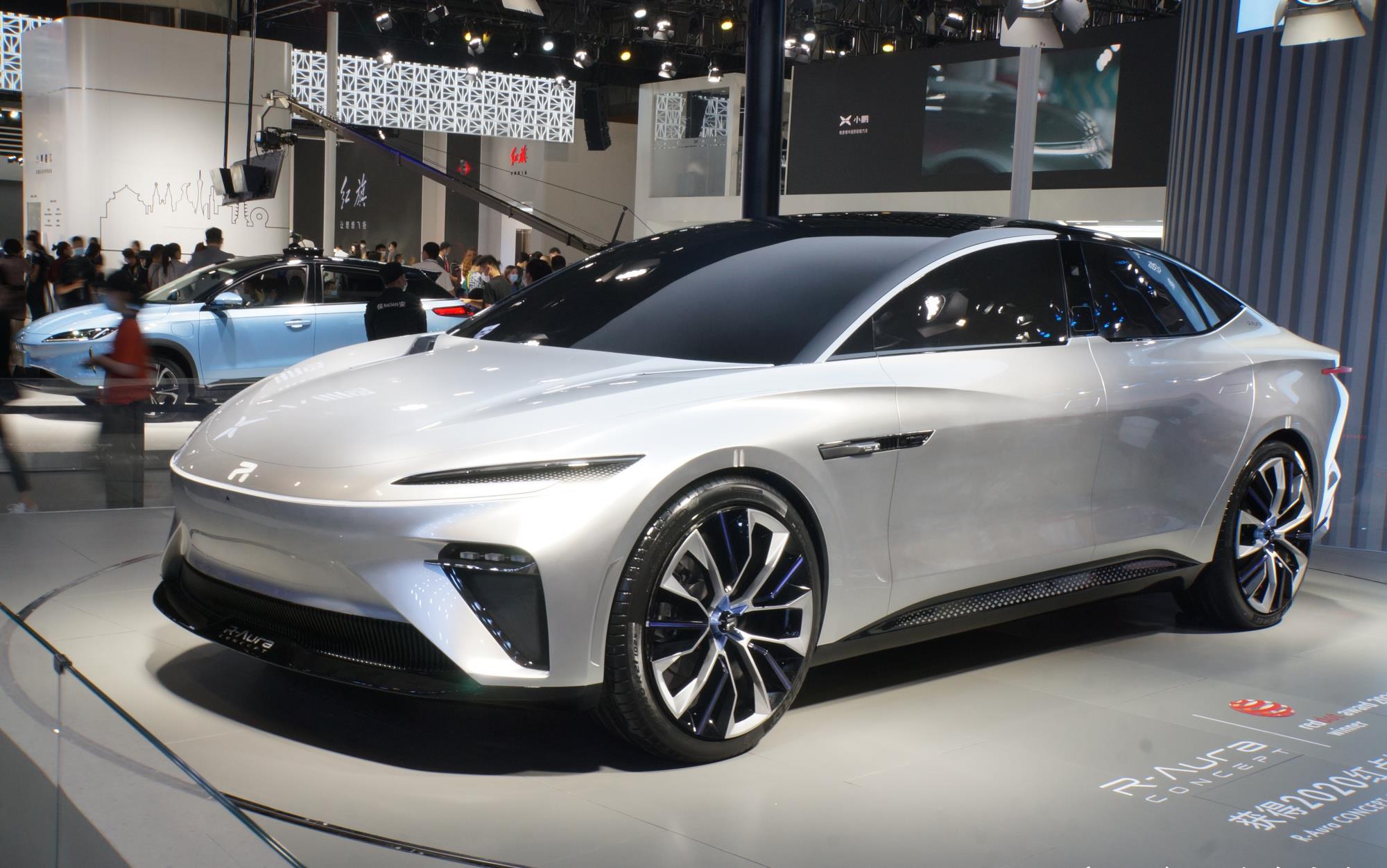 上汽r汽车r-aura概念车亮相广州车展 新旗舰新期待