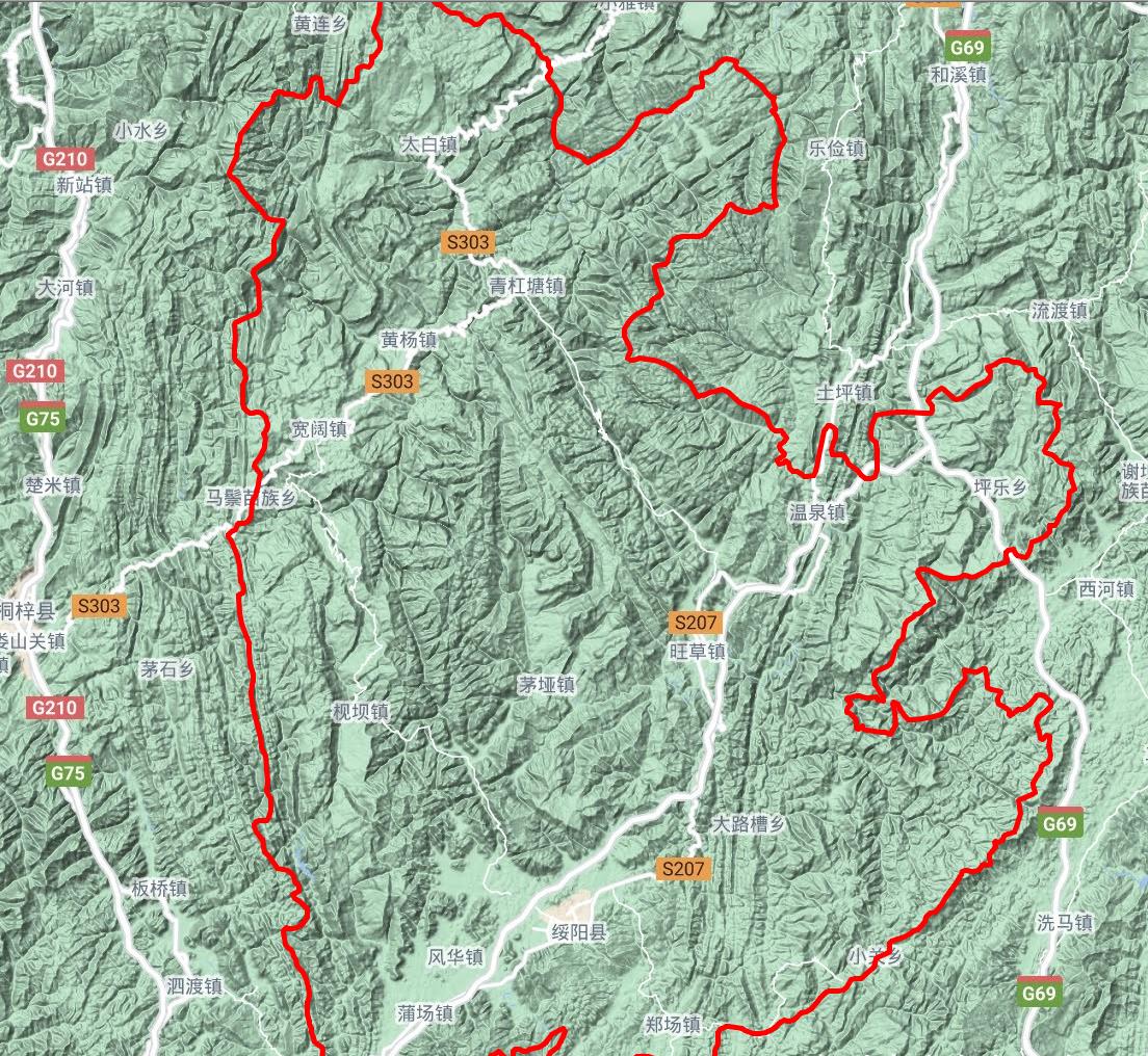 坐落在贵州省北部,大娄山脉中段的绥阳县,境内以山地为主,山峦连绵