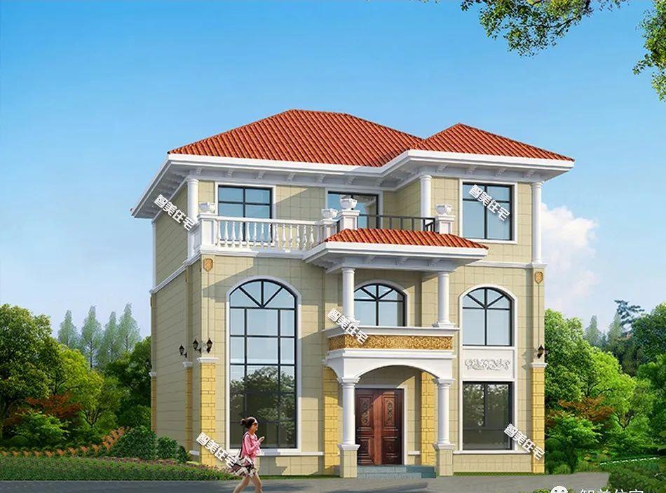 主体造价30万左右易施工的三层别墅都是经典好户型