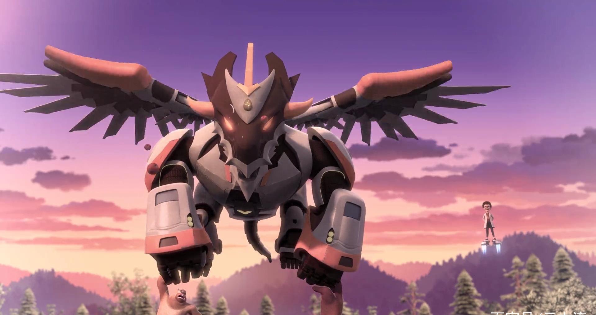 无敌怪兽想要破坏森林,小动物与光头强联手夺回能量|大熊|怪兽|无敌