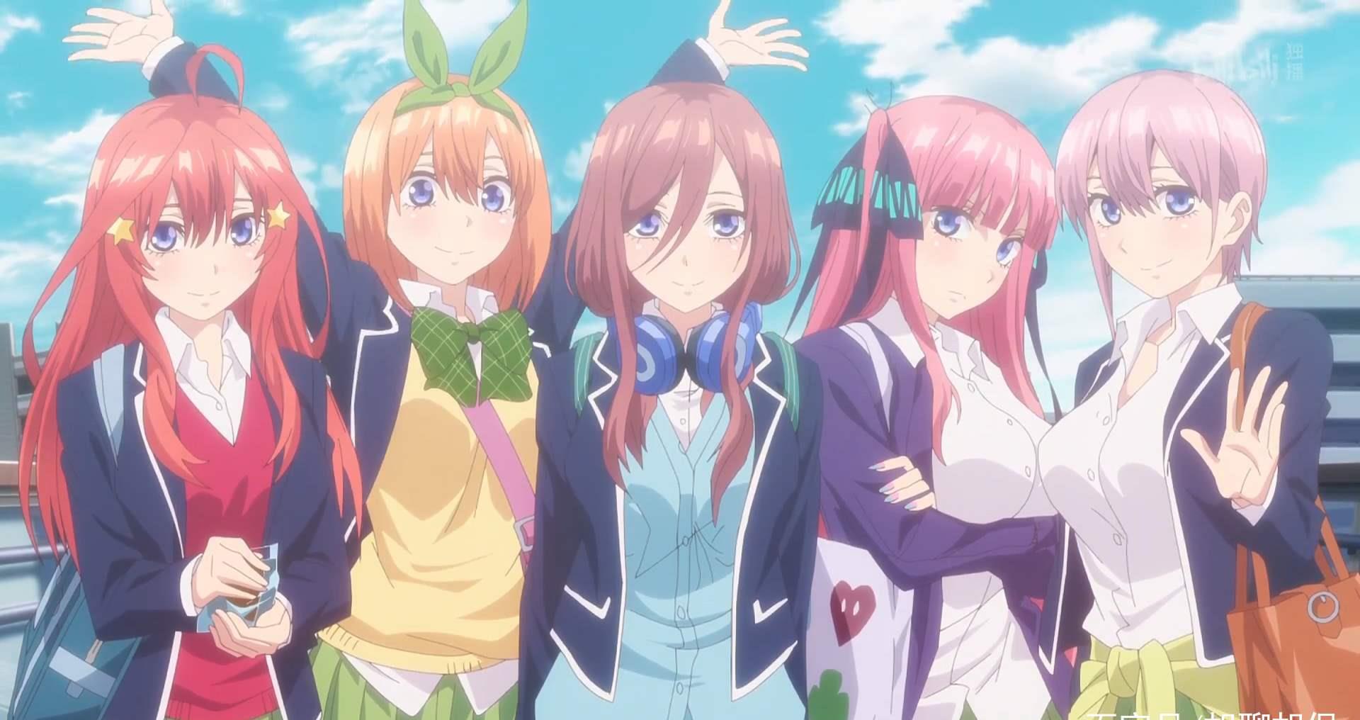 五等分的花嫁角色pv放出第二季明年一月播