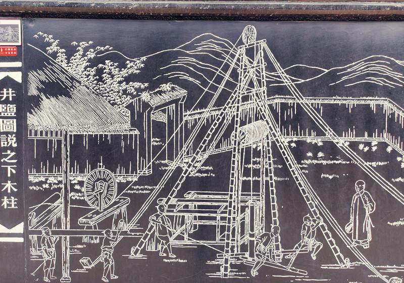 自贡燊海井石刻壁画——井盐图说|井盐|燊海井|壁画_新浪新闻