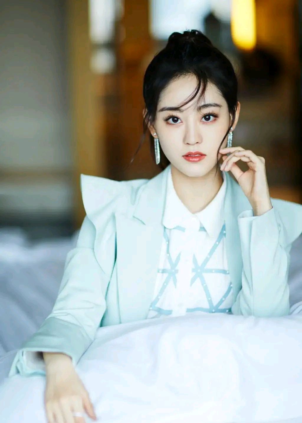 明星图集阳光俏皮的祝绪丹