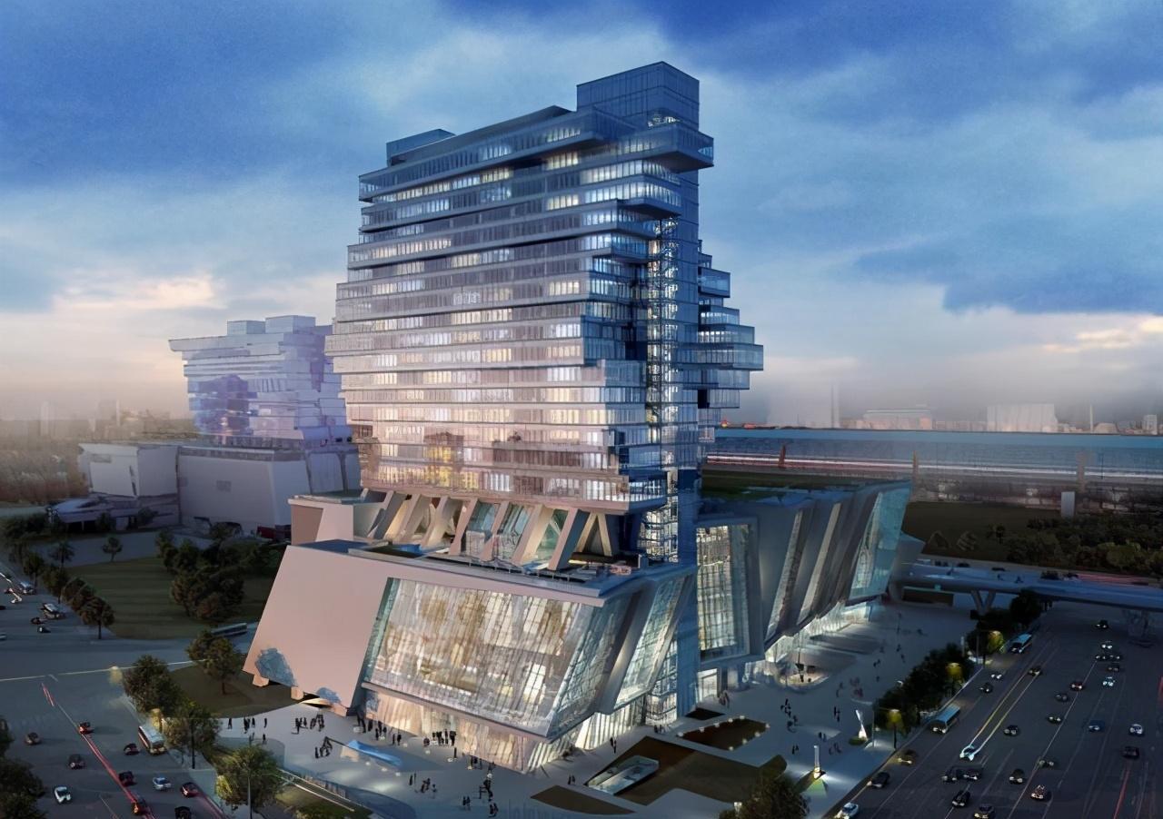 这座新晋的广州最丑建筑,就是位于广州海珠区新港东路不远处的南丰汇.