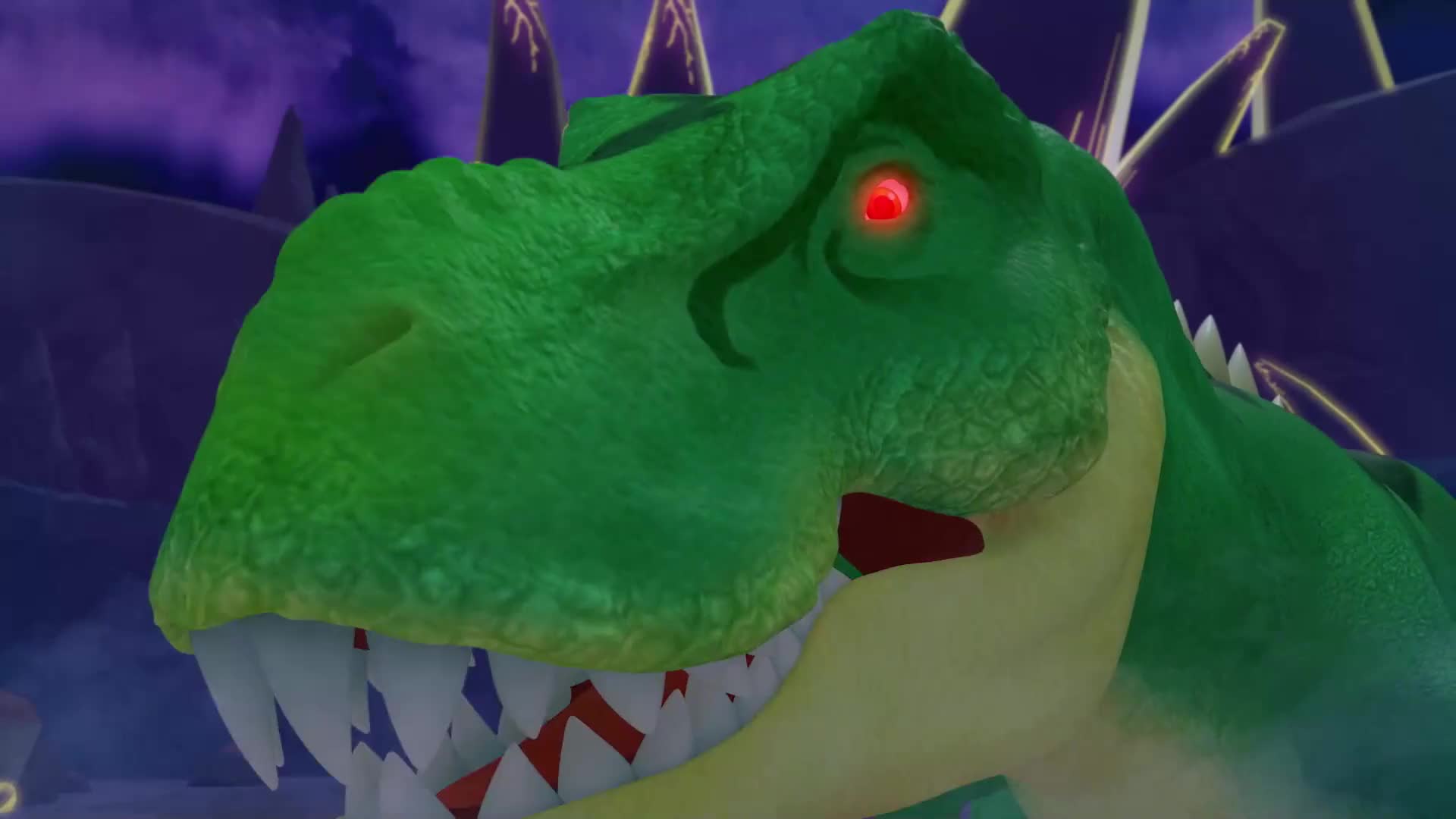 驯龙斗士:霸王龙太厉害,恐龙们联手,把霸王龙按倒在地