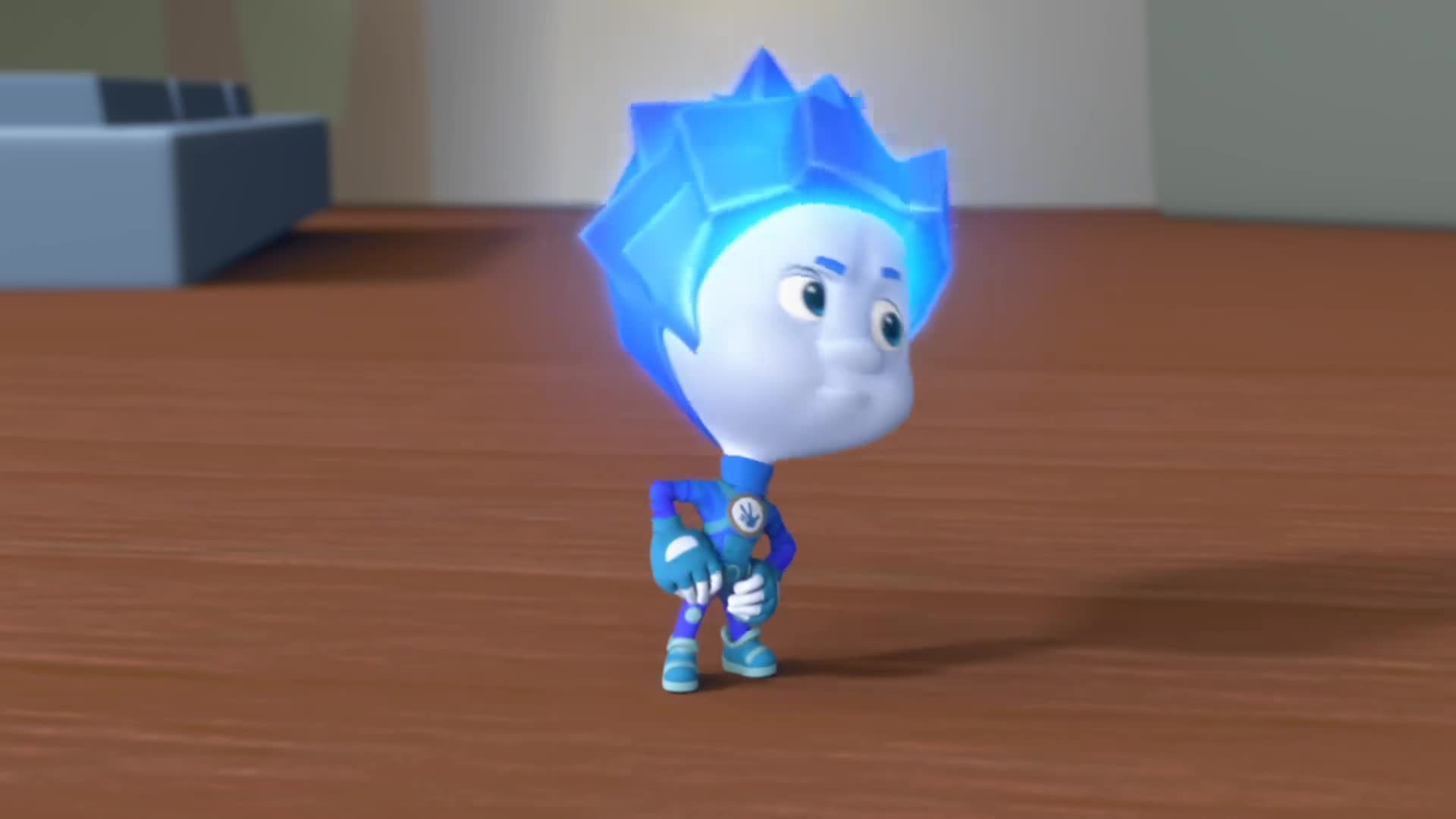 螺丝钉:小诺准备就绪,准备举起杠铃,吉姆却嫌弃人家