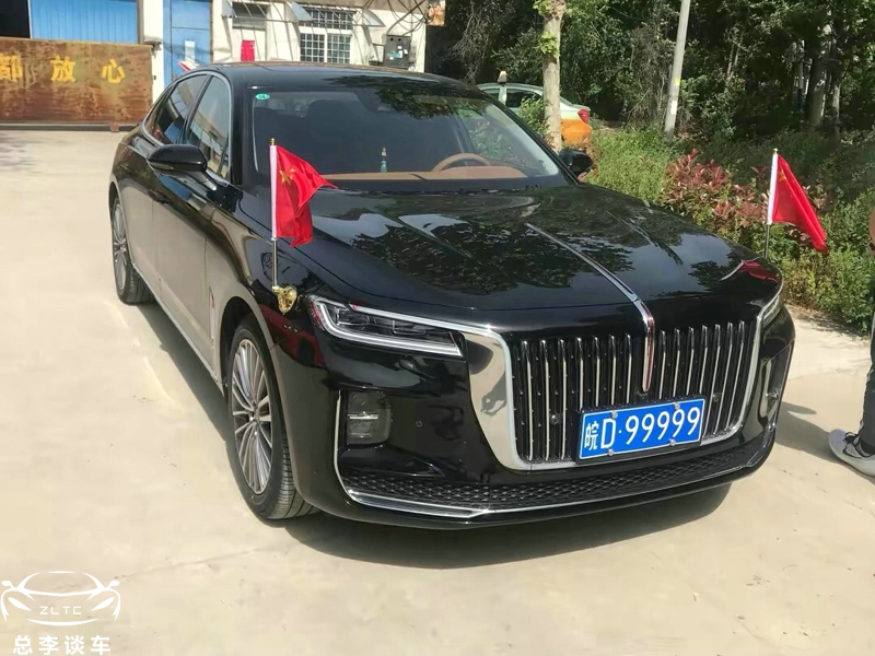 以前,国内很少有红旗使用五连号车牌,当然了,很少不代表没有,随着时间