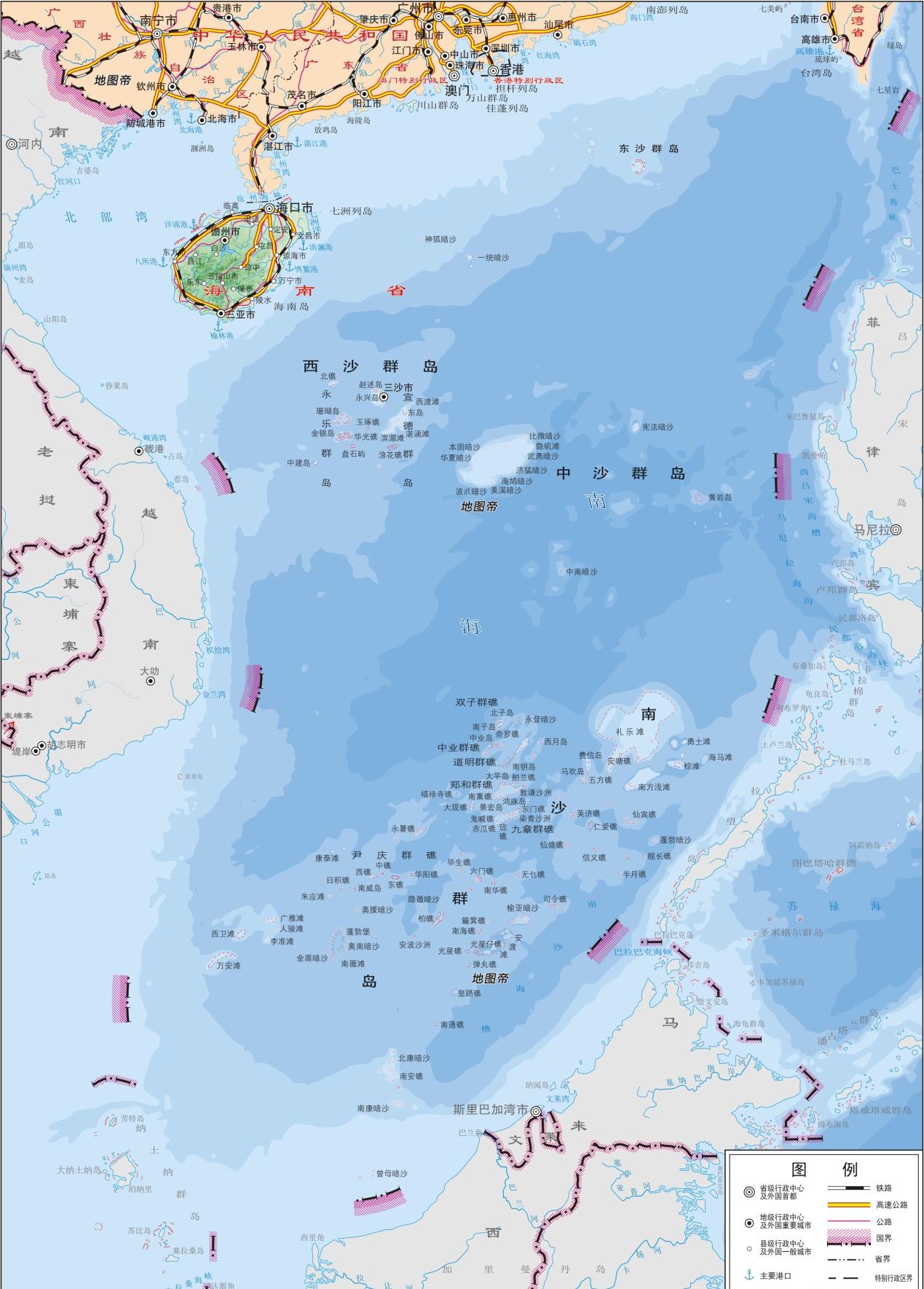 三亚地图|三亚地图全图高清版大图片|旅途风景图片网|www.visacits.com