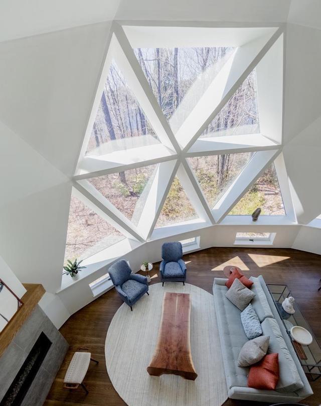 独特的穹顶设计现代风格的室内装饰小到转角的设计都很喜欢