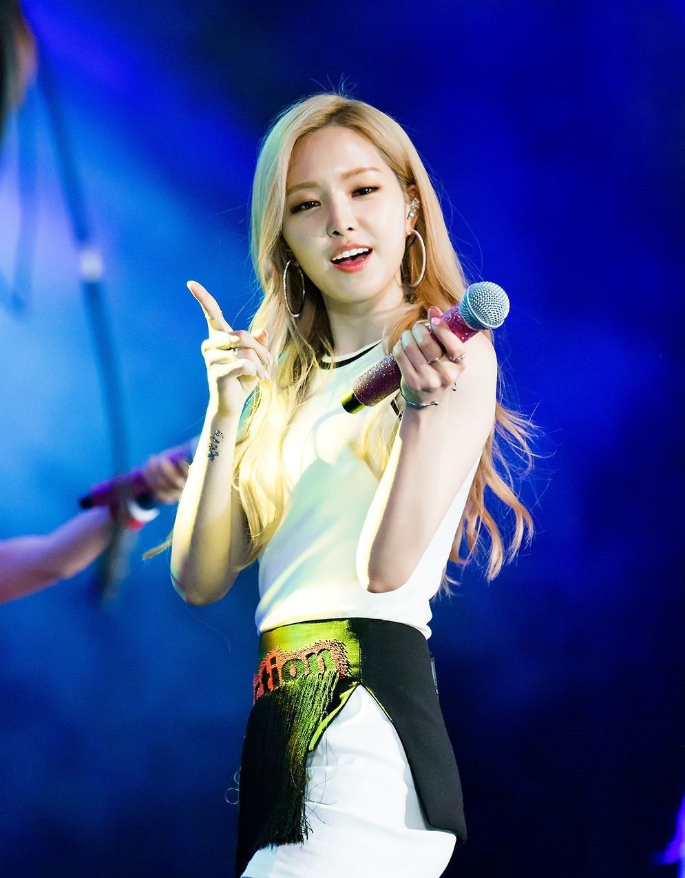 apink的门面 孙娜恩 舞台上,有一种独特魅力