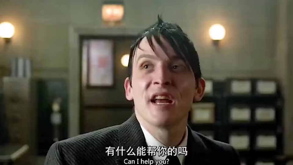 企鹅人和谜语人初次见面,企鹅人终于在哥谭有了一席之地