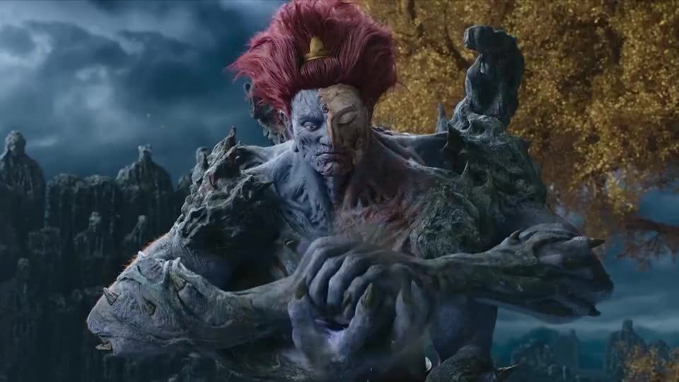 一介凡人竟敢弑神黑甲武士与空文决战赤发鬼