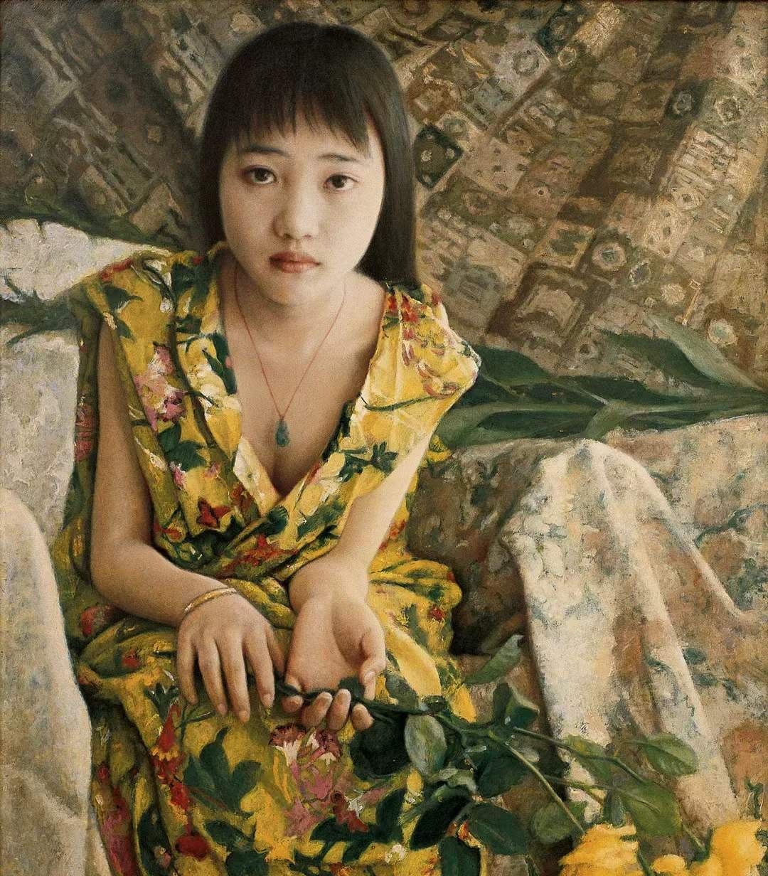 中国美术学院常青油画图片