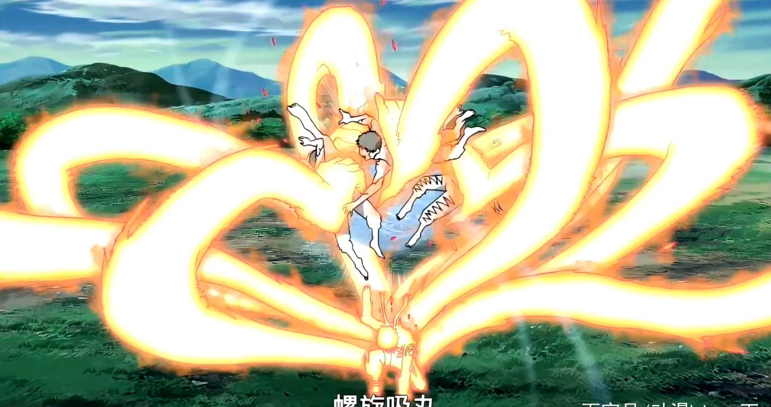 螺旋乱丸是鸣人在掌握了尾兽模式之后使用的招式,其实就是通过多条