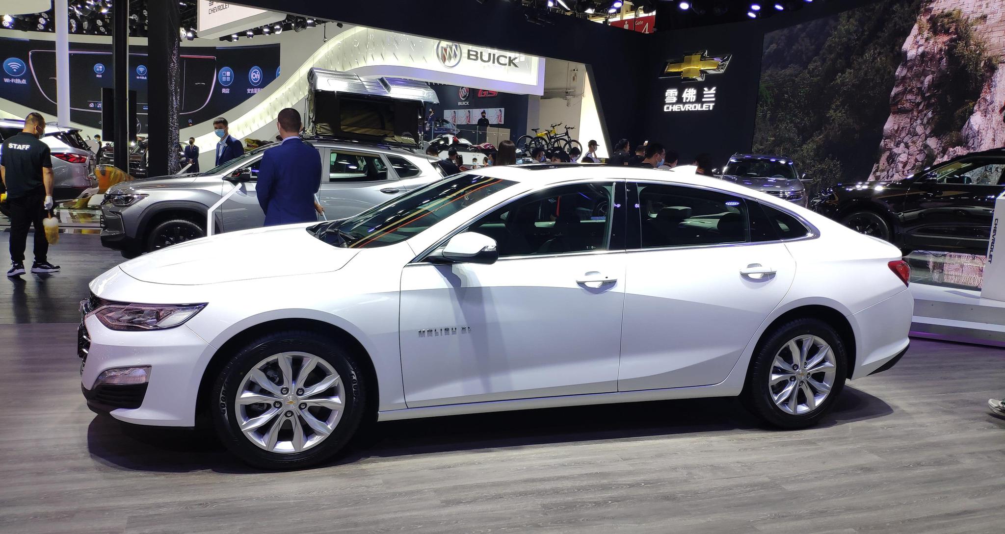 2020年北京车展:新款雪佛兰迈锐宝xl实车