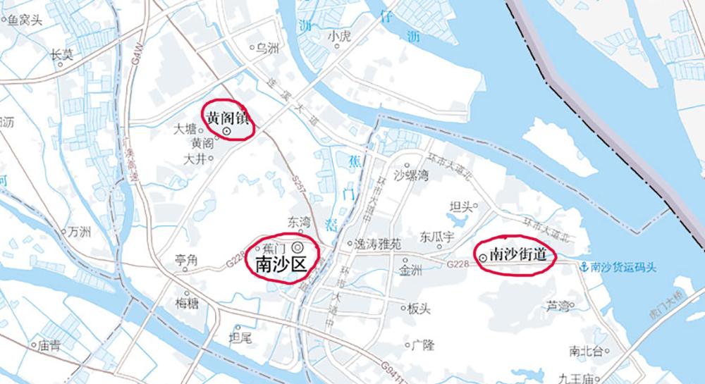 广东广州南沙区一个镇,是南沙行政中心驻地,跻身全国千强镇