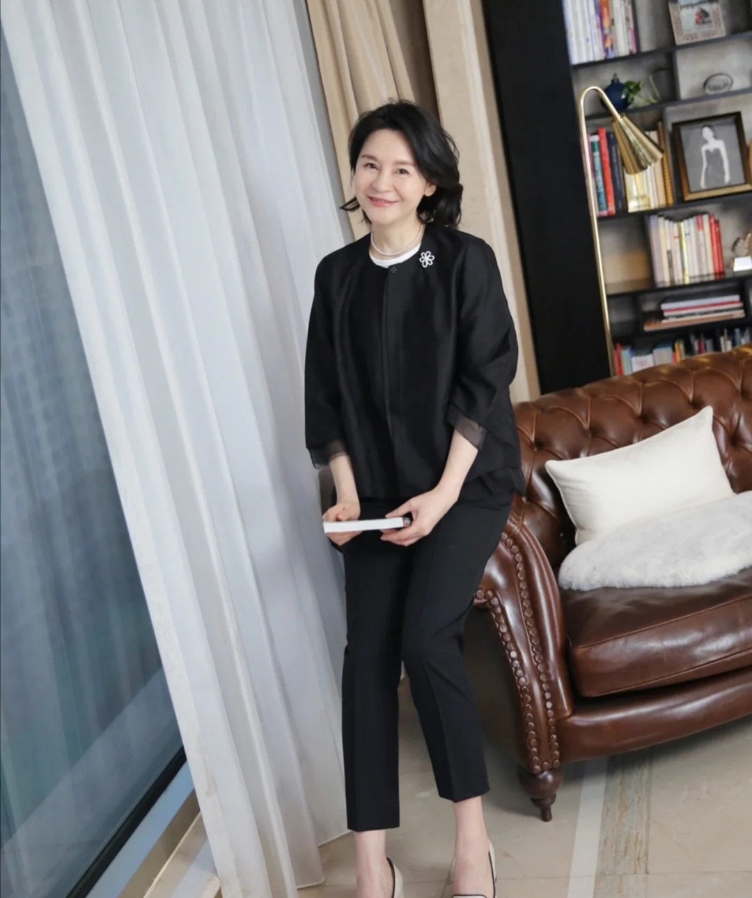 她才是50岁 妈妈们的穿衣榜样!