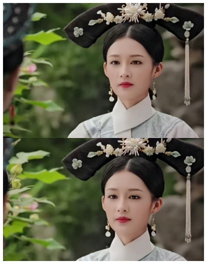 如懿传中的旗头造型李沁周迅童瑶谁最美