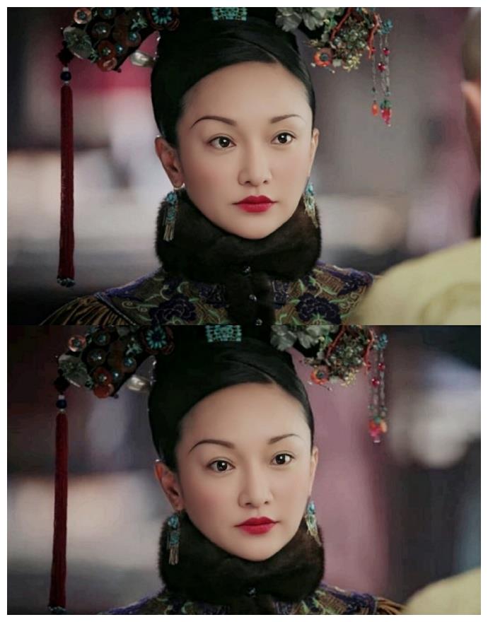 如懿传中的旗头造型李沁周迅童瑶谁最美