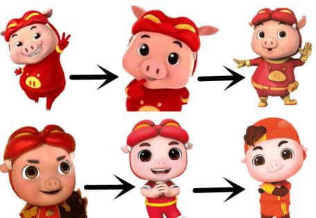 动漫主角的“进化史”，猪猪侠终于变成帅__财经头条