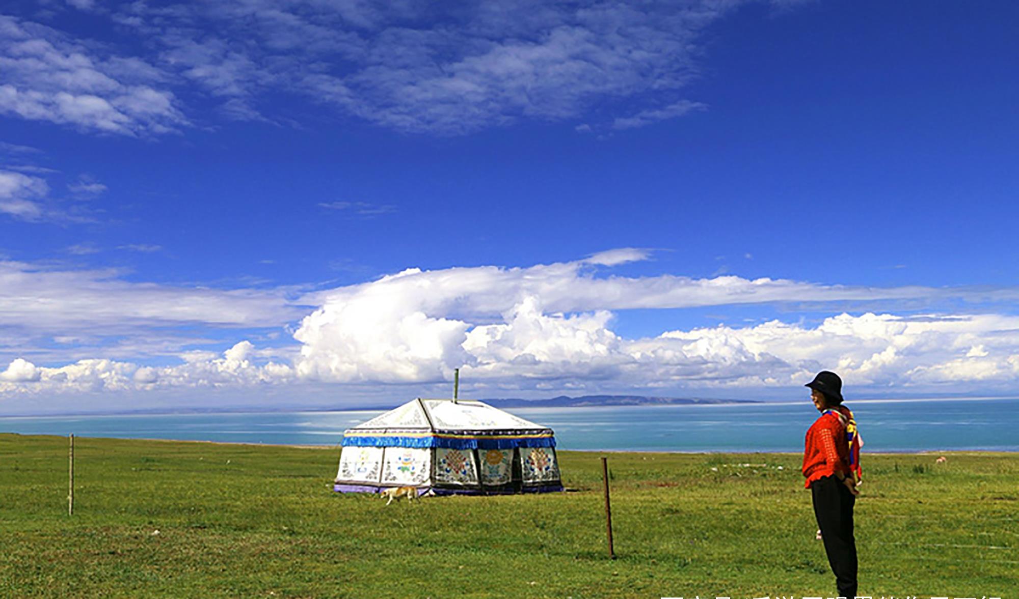 青海独一无二的倒淌河河水逆着流不但奇特颜值还高