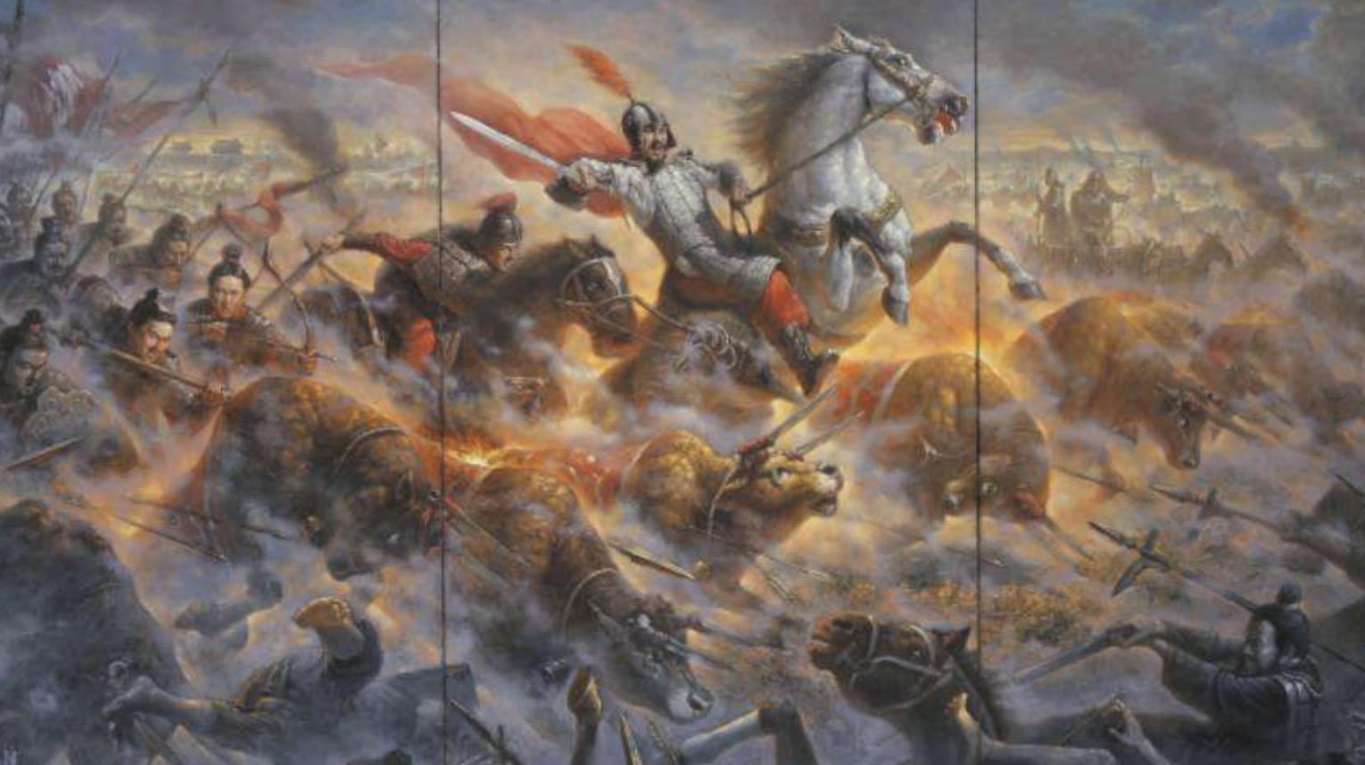 齐国仅剩即墨和营县两座城池田单如何复国的有勇有谋是也